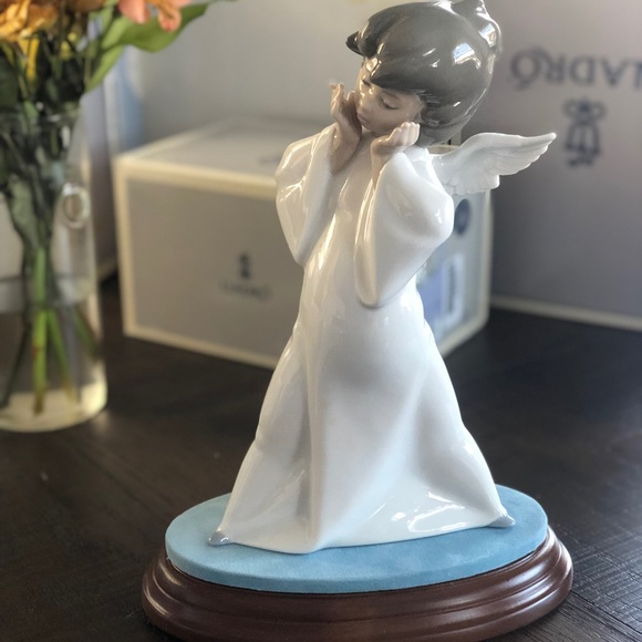 Lladro - Mime Angel with base - Picture 3 of 4